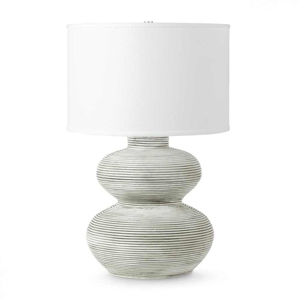 Hewitt Table Lamp Tall Whitewash