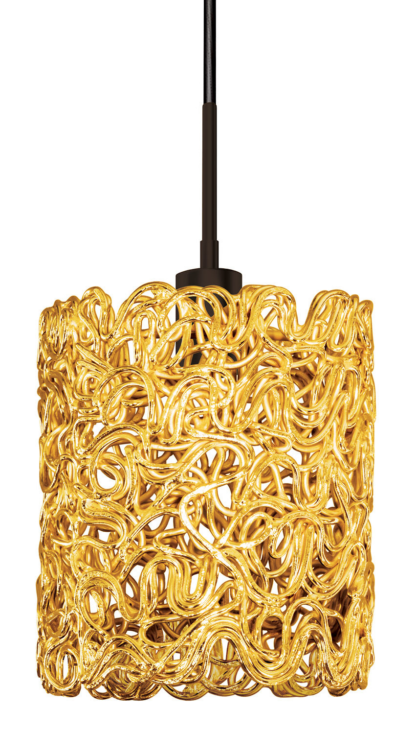 Pendant Spaga Gold Bronze Hal G4 35W 700lm Monopoint