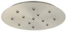 Stone Lighting CPLVRN13SN - Canopy Line Voltage 13 Light 20" Round Satin Nickel