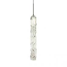 Stone Lighting PD258CRSNL2M - Flo Pendant Clear Satin Nickel LED G4 2W 110lm Monopoint