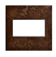 Legrand AWM2GHFBR1 - adorne? 2-Gang Screwless Wall Plate in Hubbardton Forge? Bronze