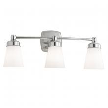 Norwell 8933-CH-SO - Soft Square Indoor Wall Sconce - Chrome