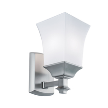 Norwell 9712-CH-SO - Sapphire 2 Light Sconce - Chrome