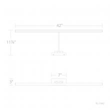 WAC US PL-11042-AB - REED Picture Light