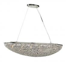 PLC Lighting 92916PC - 6 Light Pendant Alexa Collection 92916PC