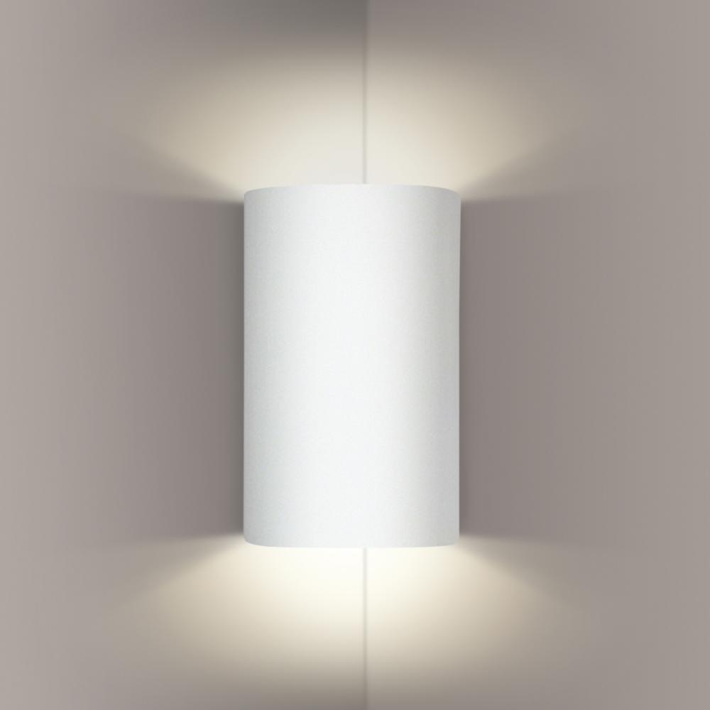 Tenos Corner Sconce: Dusty Teal