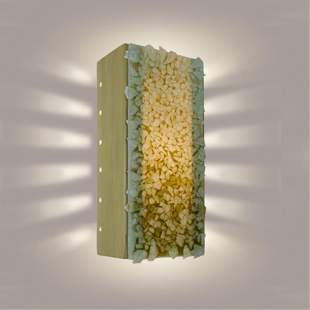 Rocky Wall Sconce Sagebrush and Multi Moss