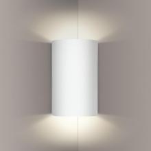 A-19 203CNR-A21 - Tenos Corner Sconce: Dusty Teal