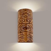 A-19 NT002-AP - Tiki Wall Sconce Amber Palm