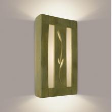 A-19 RE111-SG-WF-WET - Spring Wall Sconce Sagebrush and White Frost (Outdoor/WET Location)