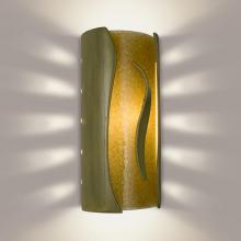 A-19 RE119-SG-MS-WET - Flare Wall Sconce Sagebrush and Moss (Outdoor/WET Location)