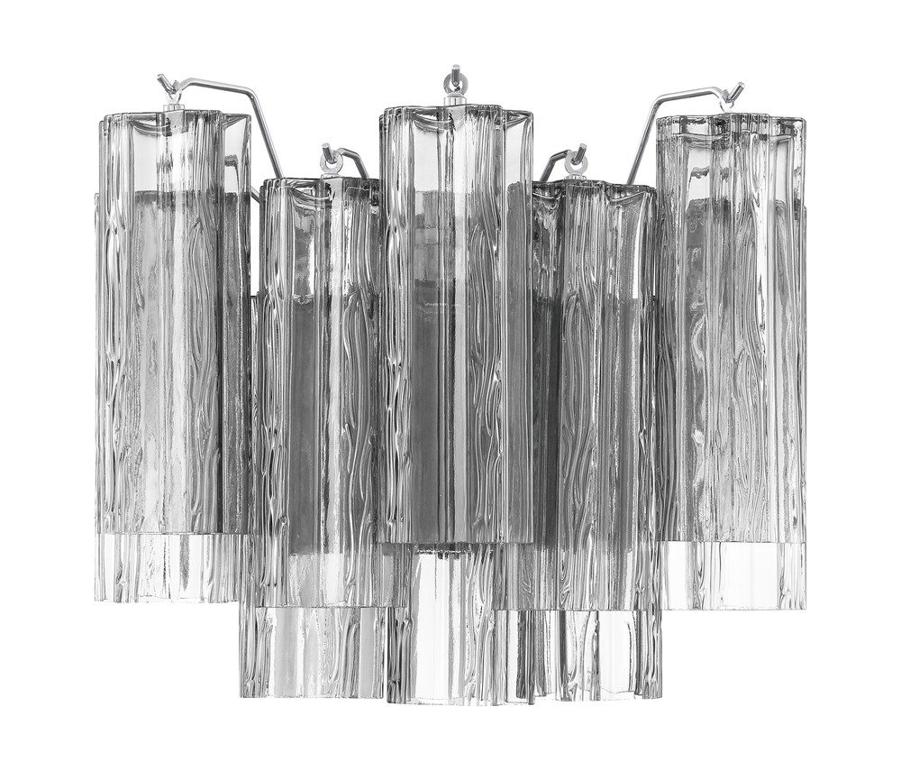 Addis 2 Light Polished Chrome Sconce