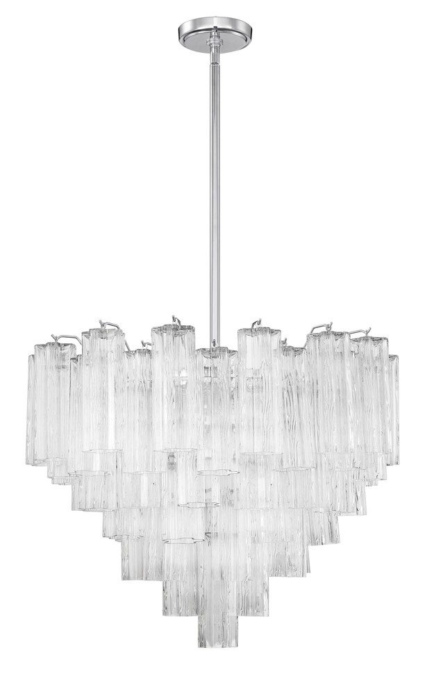 Addis 12 Light Polished Chrome Chandelier : ADD-312-CH-CL | Light ...