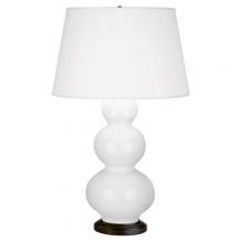 Robert Abbey 331X - Lily Triple Gourd Table Lamp