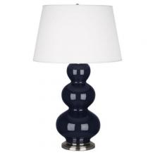 Robert Abbey MB42X - Midnight Triple Gourd Table Lamp