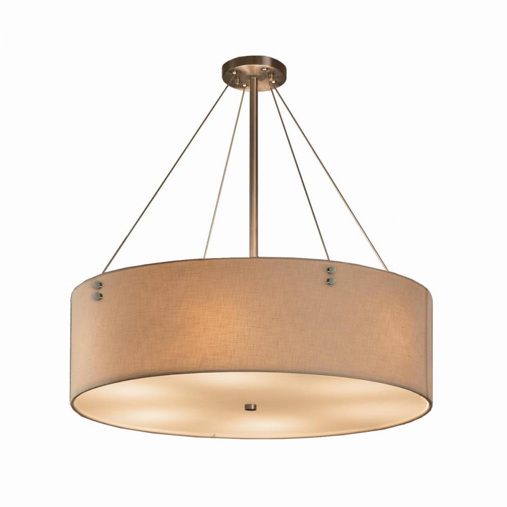 Finials 36" LED Drum Pendant