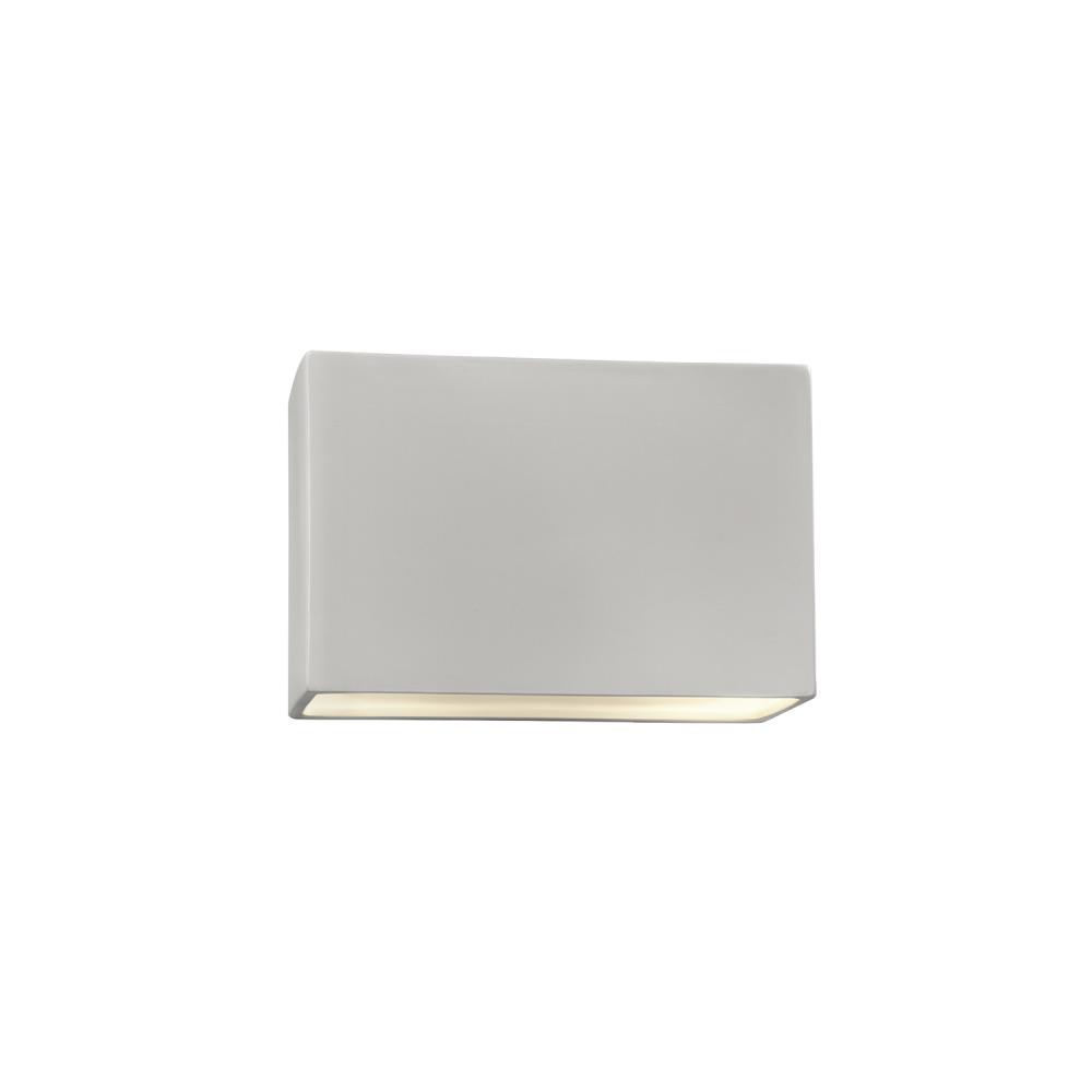 Small ADA Outdoor LED Wide Rectangle - Open Top & Bottom