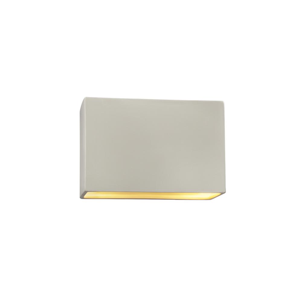 Small ADA Outdoor LED Wide Rectangle - Open Top & Bottom