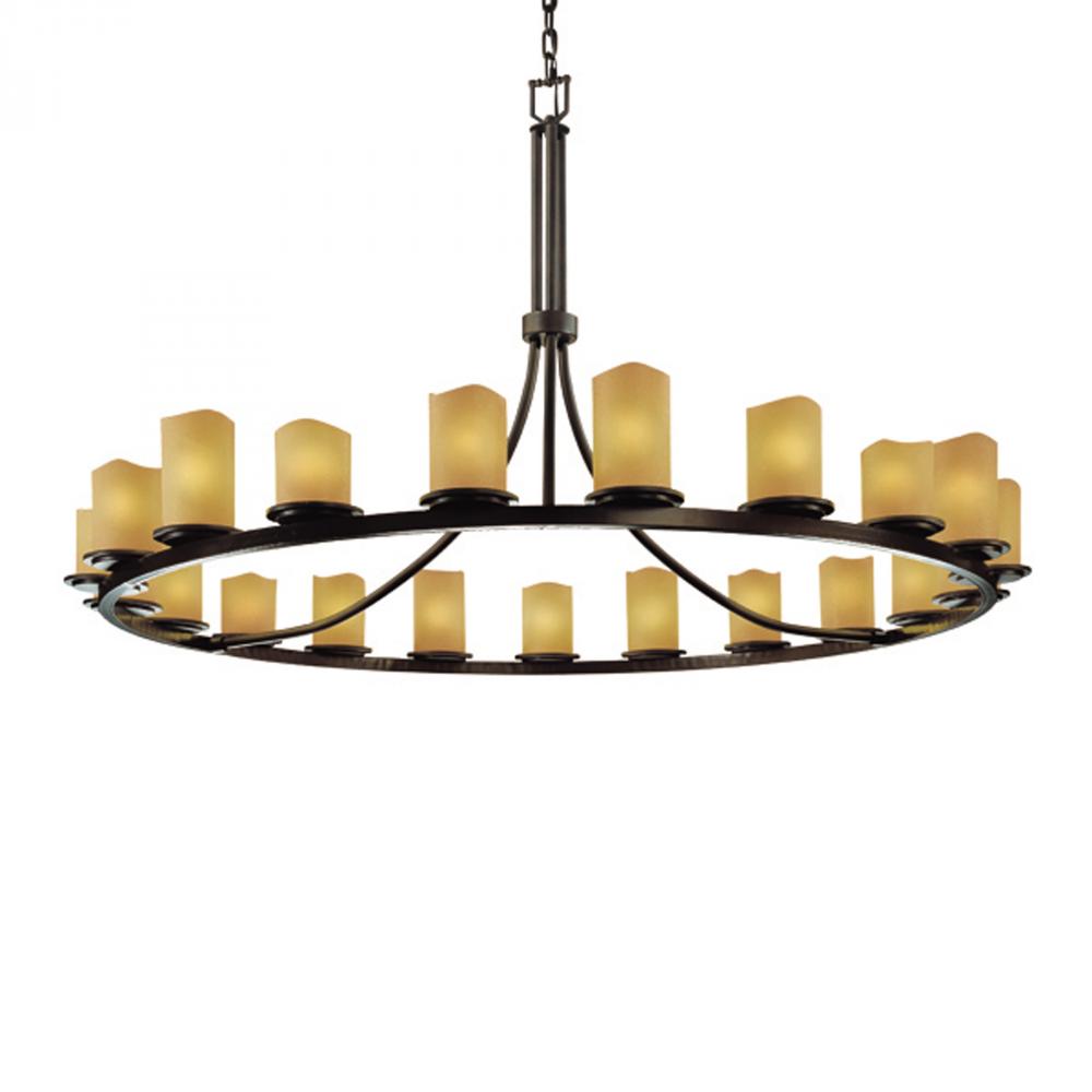 Dakota 21-Light 1-Tier Ring Chandelier