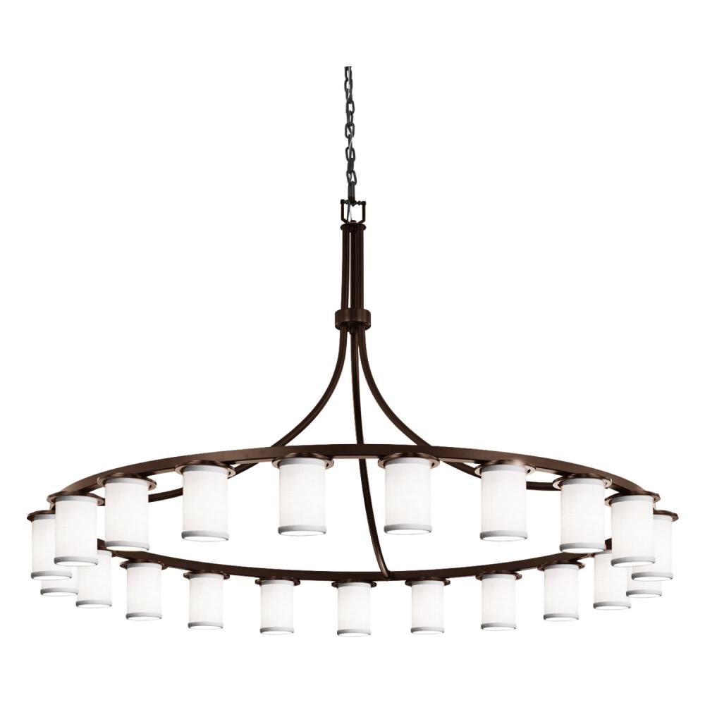 Dakota Downlight 21-Light 1-Tier LED Chandelier