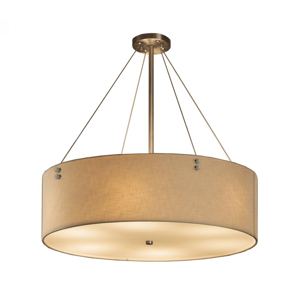 Finials 36" LED Drum Pendant