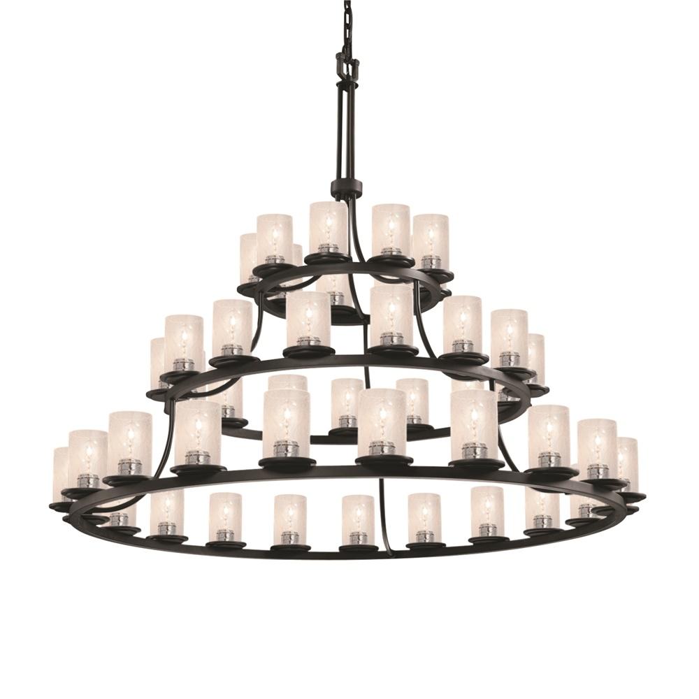 Dakota 45-Light 3-Tier Ring LED Chandelier