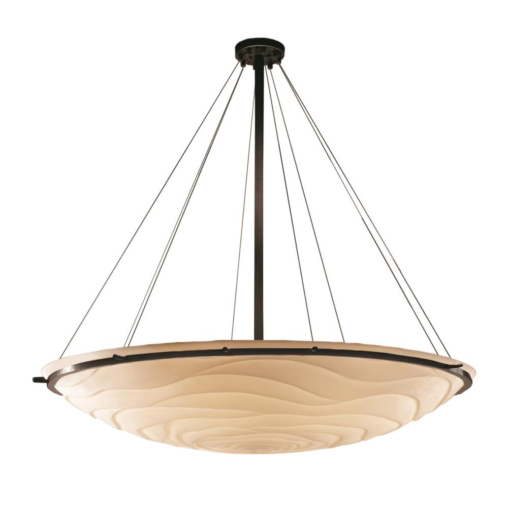 60" LED Pendant Bowl w/ Ring