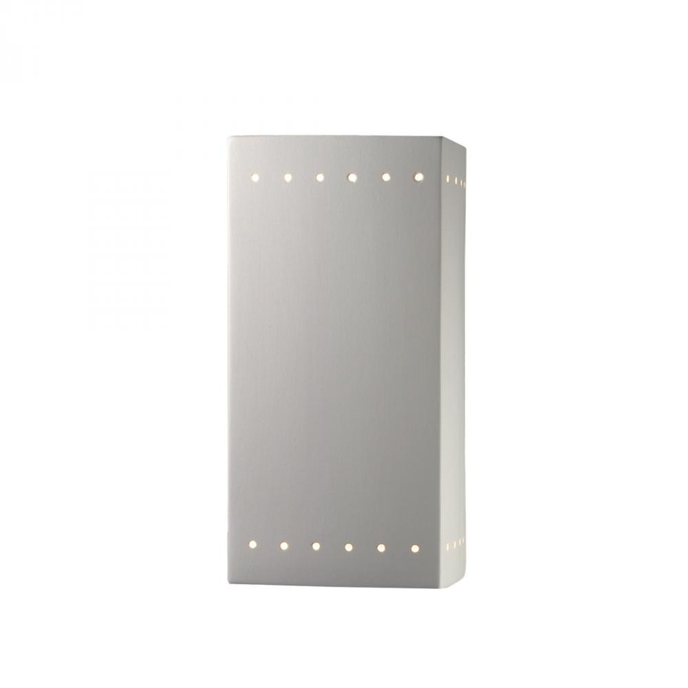 Large LED Rectangle w/ Perfs - Open Top & Bottom