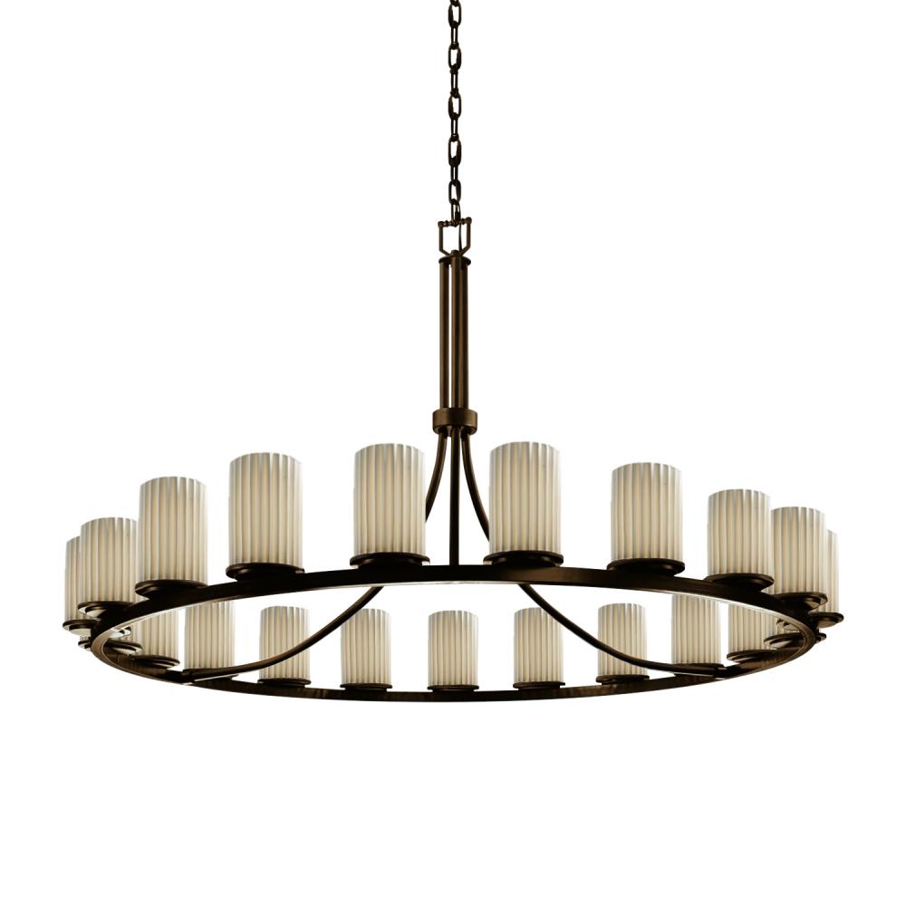 Dakota 21-Light 1-Tier Ring Chandelier