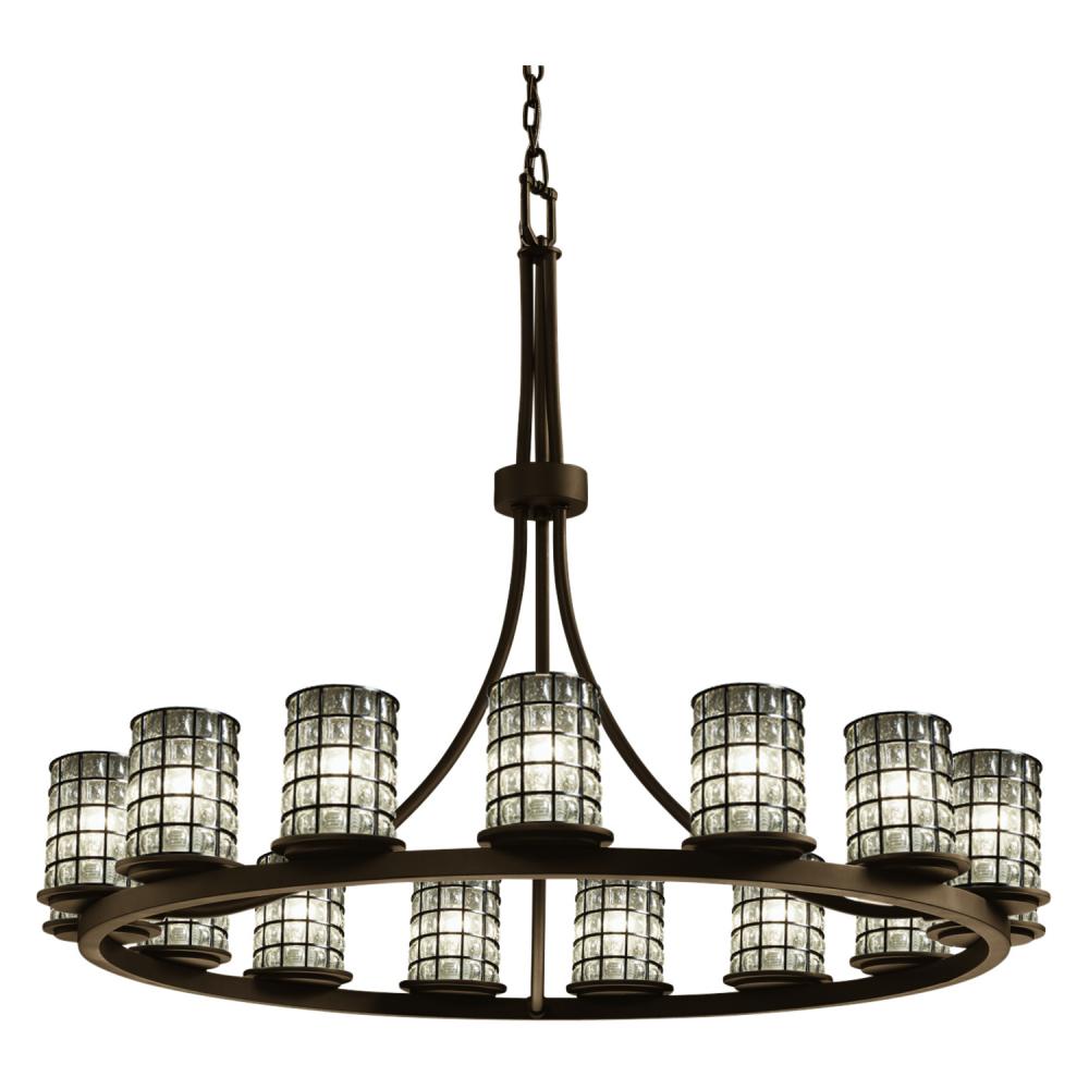 Dakota 15-Light 1-Tier Ring LED Chandelier