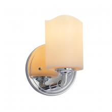 Justice Design Group CNDL-8461-14-CREM-CROM - Bronx 1-Light Wall Sconce