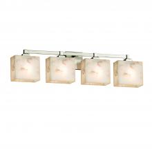 Justice Design Group ALR-8434-55-NCKL-LED4-2800 - Regency 4-Light LED Bath Bar