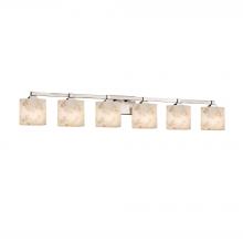 Justice Design Group ALR-8436-30-NCKL - Regency 6-Light Bath Bar