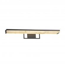 Justice Design Group ALR-9075-MBLK - Elevate 30" Linear LED Wall/Bath