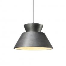 Justice Design Group CER-6420-ANTS-CROM-BKCD - Trapezoid 1-Light Pendant