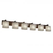 Justice Design Group CLD-8926-30-DBRZ - Modular 6-Light Bath Bar