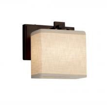 Justice Design Group FAB-8447-55-CREM-DBRZ - Era ADA 1-Light Wall Sconce