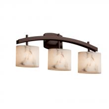 Justice Design Group FAL-8593-30-DBRZ - Archway 3-Light Bath Bar