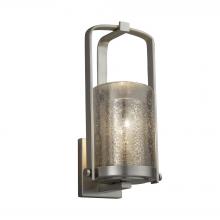 Justice Design Group FSN-7581W-10-MROR-NCKL - Atlantic Small Outdoor Wall Sconce