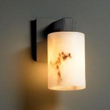 Justice Design Group FAL-8921-10-MBLK - Modular 1-Light Wall Sconce