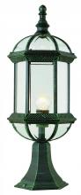 Trans Globe 4182 WH - Wentworth 1-Light Atrium Style Post Mount Lantern Head