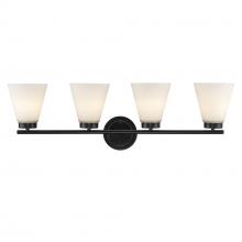 Trans Globe 71804 BK - Fifer Vanity Lighting Black