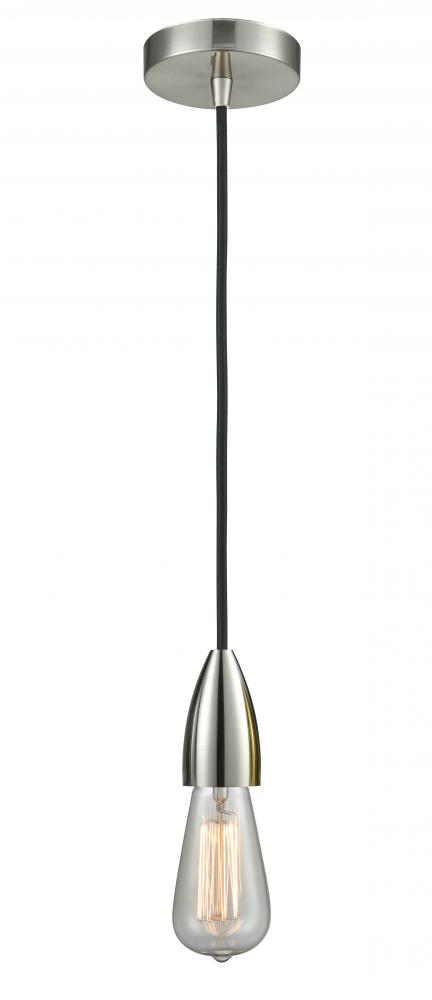 Fairchild - 1 Light - 2 inch - Satin Nickel - Cord hung - Mini Pendant