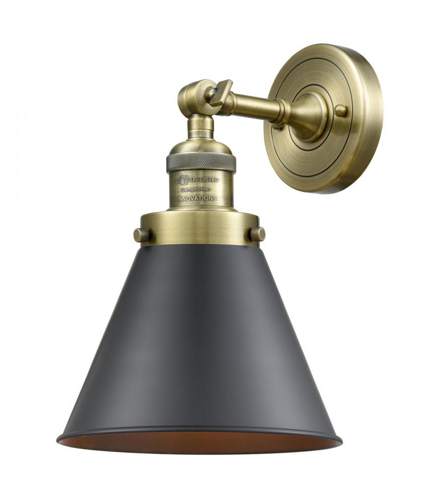 Appalachian - 1 Light - 8 inch - Antique Brass - Sconce