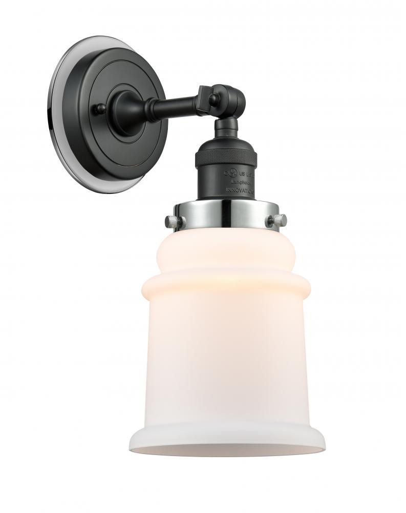 Canton - 1 Light - 7 inch - Matte Black - Sconce