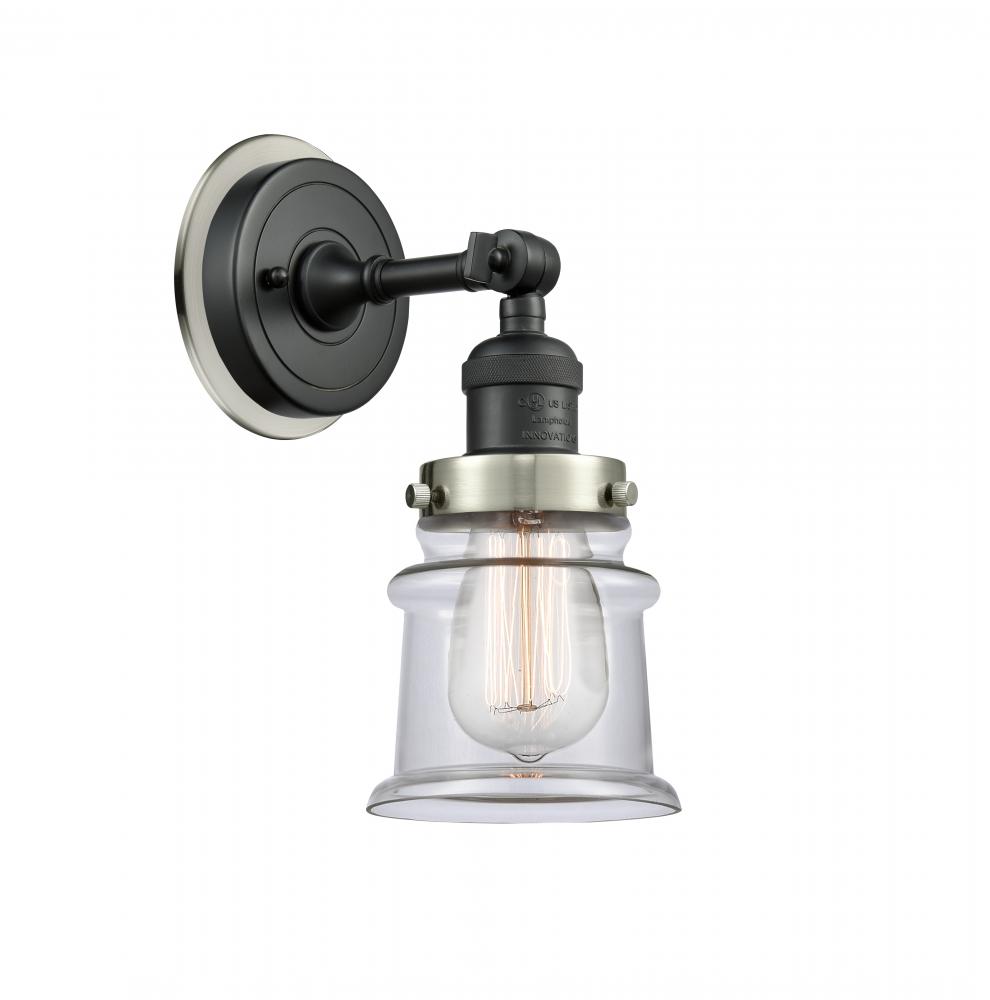 Canton - 1 Light - 5 inch - Matte Black - Sconce