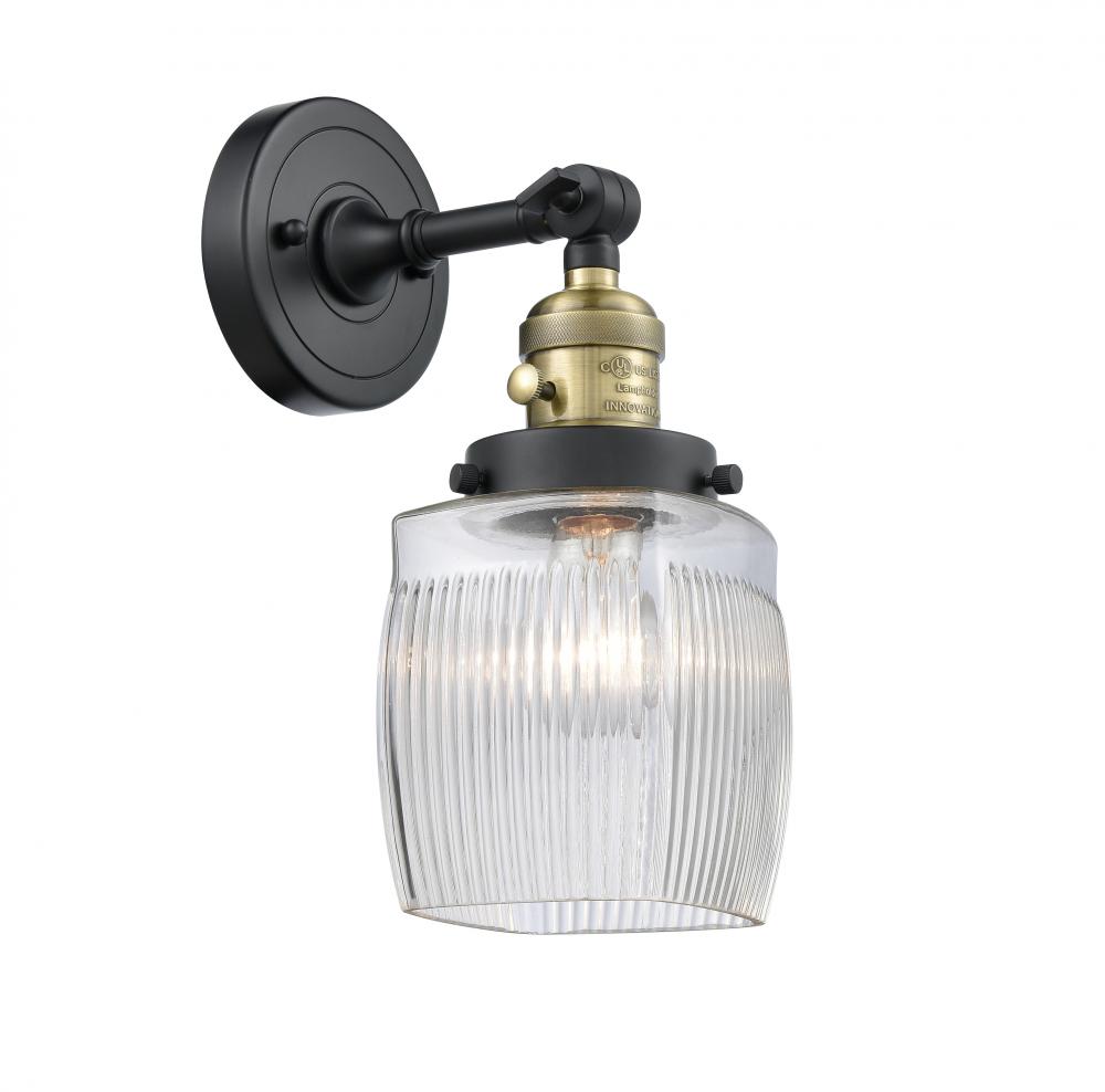 Colton - 1 Light - 6 inch - Black Antique Brass - Sconce