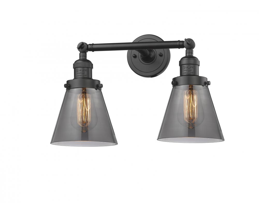 Cone - 2 Light - 16 inch - Oil Rubbed Bronze - Bath Vanity Light