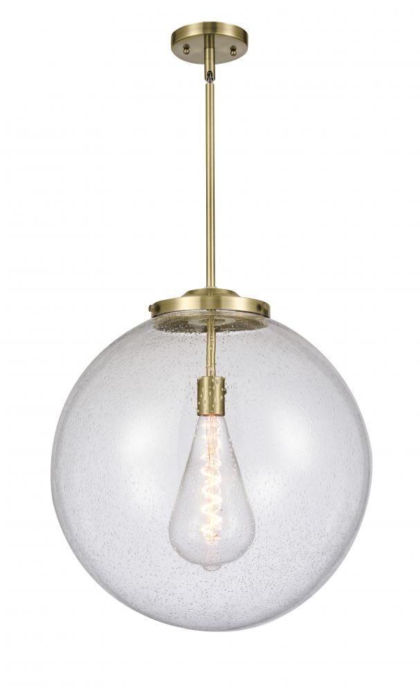 Beacon - 1 Light - 18 inch - Antique Brass - Stem Hung - Pendant