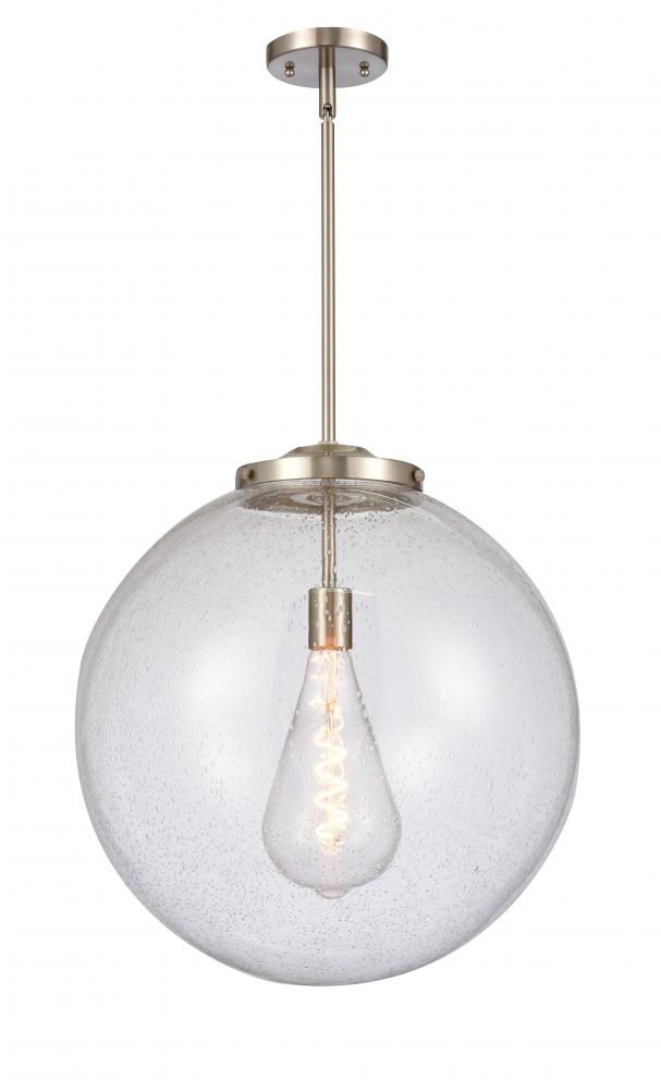 Beacon - 1 Light - 18 inch - Brushed Satin Nickel - Stem Hung - Pendant